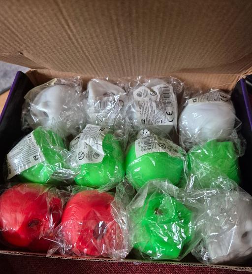  — new 12pk NON Flashing Skull Squishies