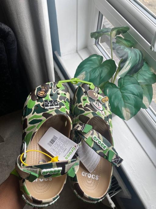  — Bape x crocs UK 9