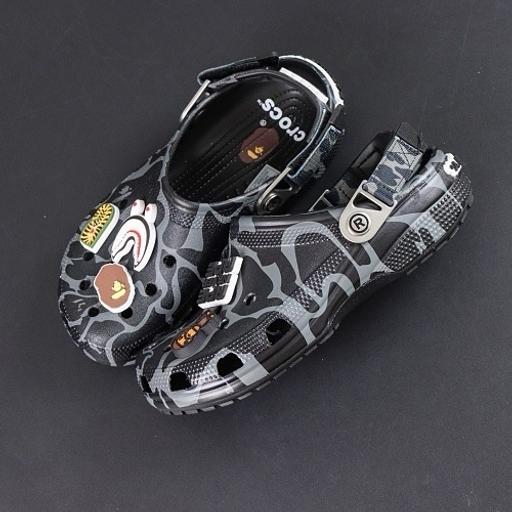  — Crocs x Bape UK 8