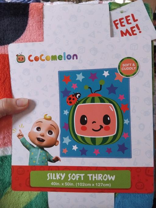  — cocomelon soft throw