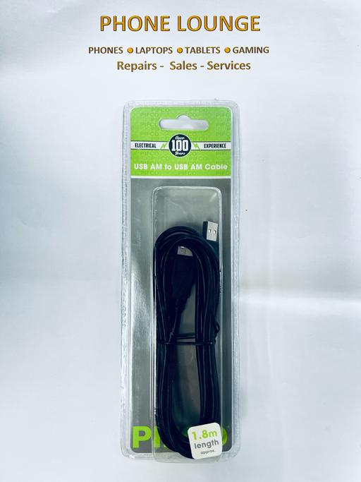  — USB AM to USB AM (Male to Male) 1.8m Cable