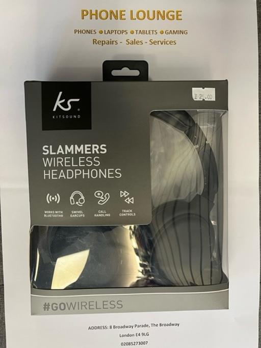  — Kitsound Bluetooth Wireless headphones