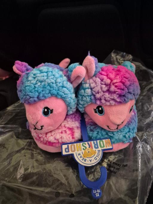  — new Kids Build A Bear Slippers