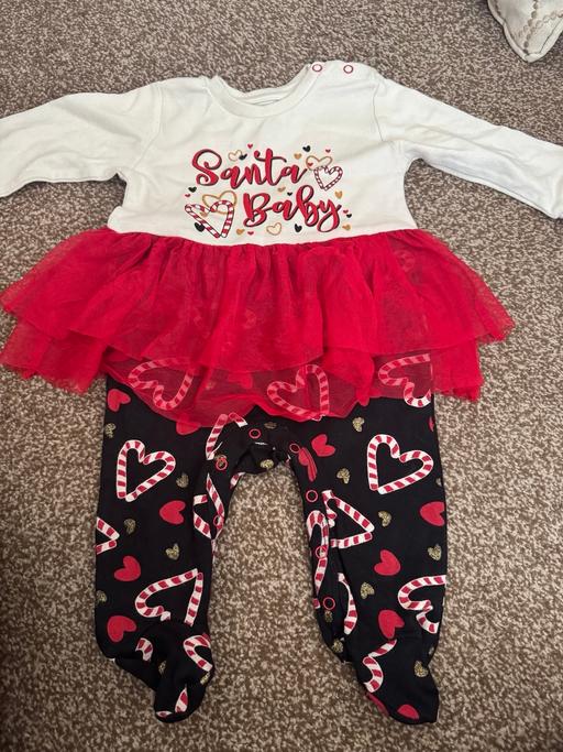  — Baby girls Christmas outfit 6-9 months