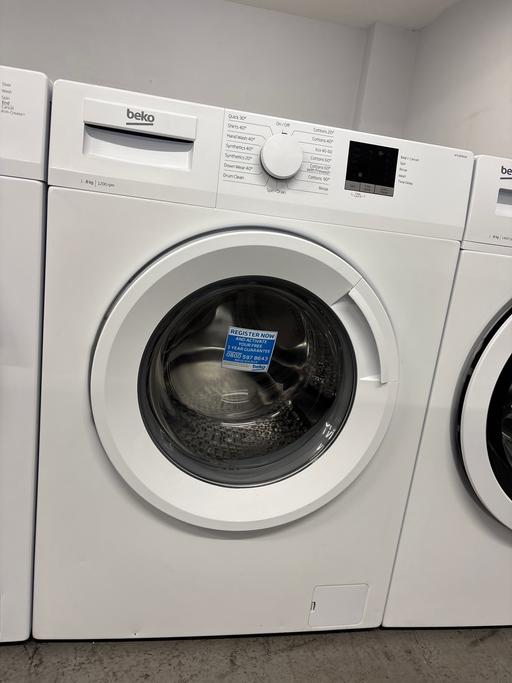  — (266) BEKO 8kg 1200 SPIN WASHING MACHINE