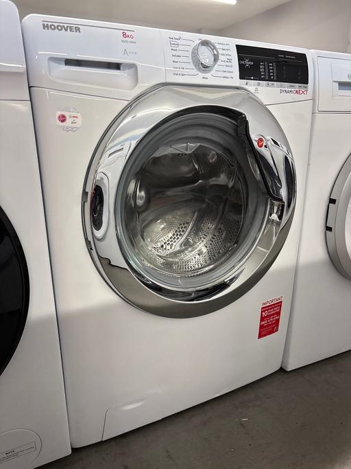  — (197) HOOVER 8kg 1600 SPIN WASHING MACHINE
