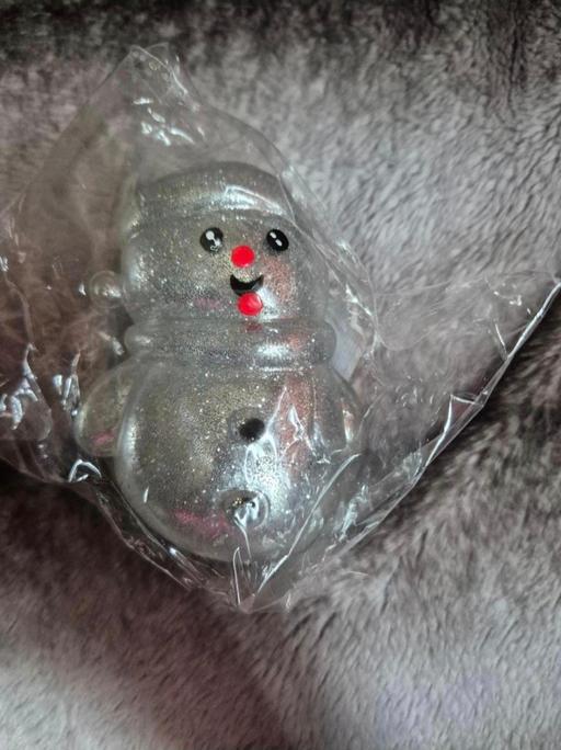  — new Xmas Snowman Flashing Squishy