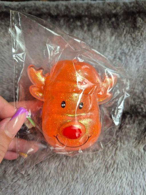  — new Xmas Reindeer Flashing Squishy