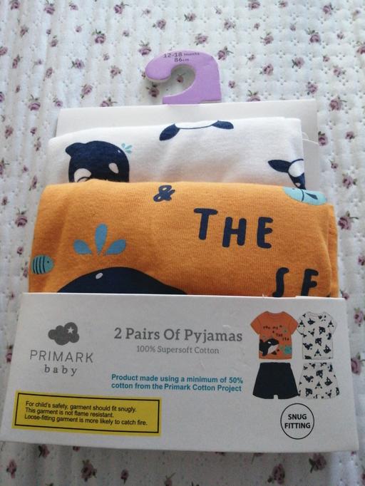  — *12-18*mths boys Pj's (2 Pairs) 