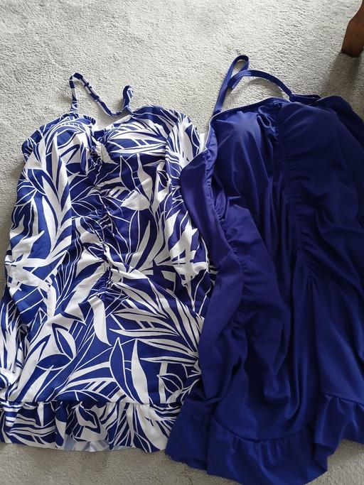  — NEW SIZE 20 SWIMMING COSTUMES FLARED SKIRTS