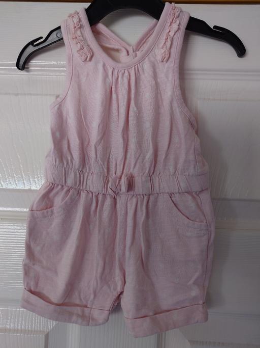  — Baby girls pink playsuit size up to 3 months