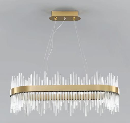  — Gold pendant light ceiling light fixture