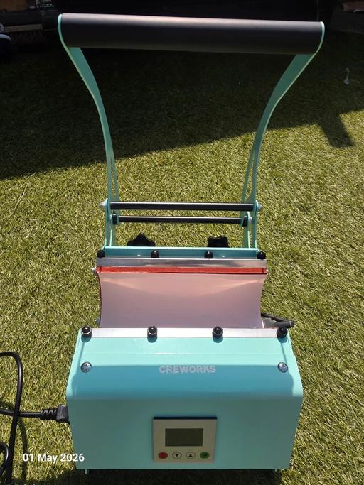  — Crewoks tumbler heat press machine