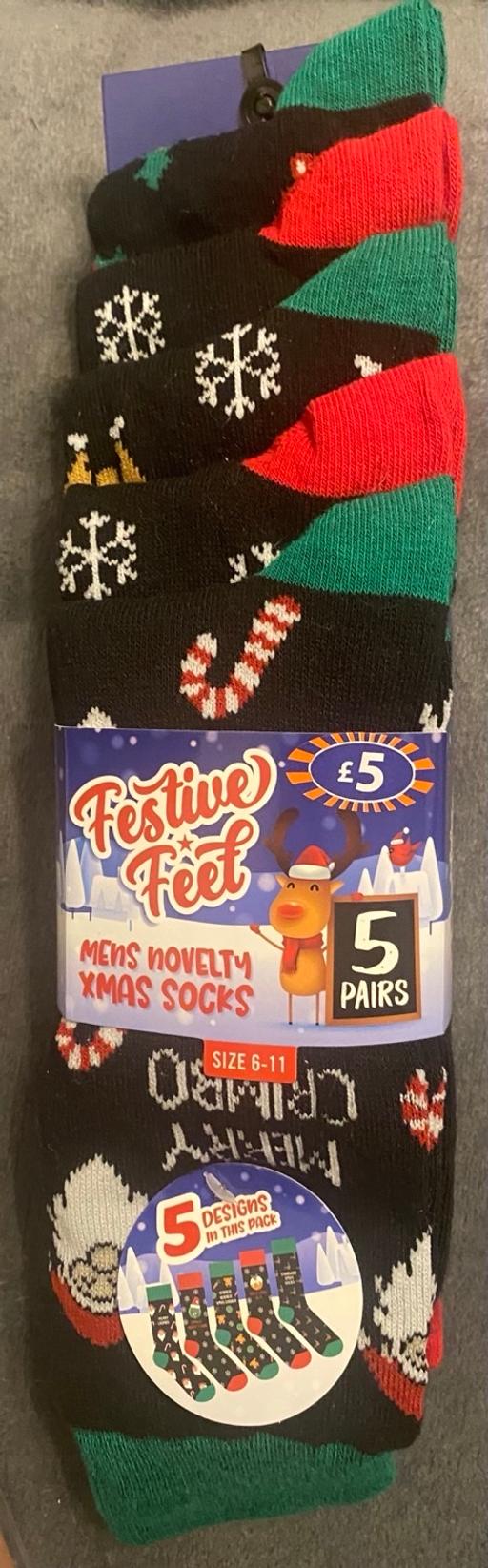  — Men’s Christmas socks size 6-11