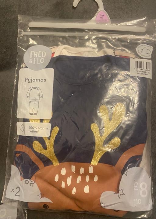  — Baby’s Christmas pyjamas age 3-6 months