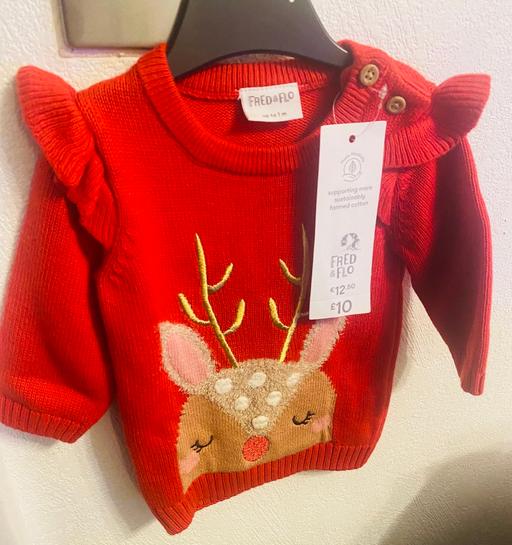  — Baby’s Christmas jumper age up to 1 month