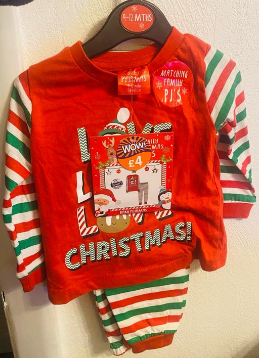  — Baby’s Christmas pyjamas age 9-12 months