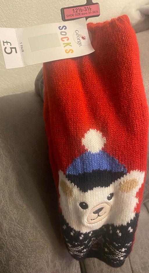  — Christmas socks size 12.5-3.5