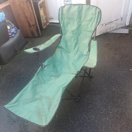  — Fold Up Fishing Chair/Lounger , Decent Con.