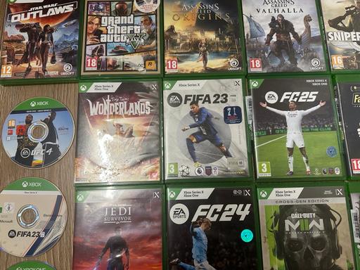  — XBox Series X & One - Games Only