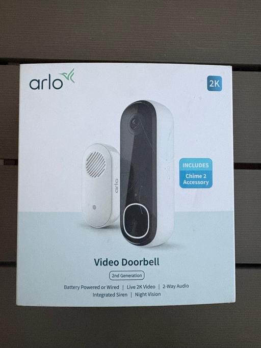  — Arlo Wired 2K 2nd Generation Doorbell