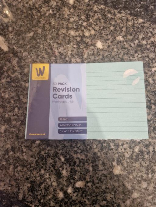 — brand new revision cards