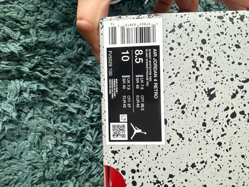  — Nike Air Jordan 4 Retro "White Cement"