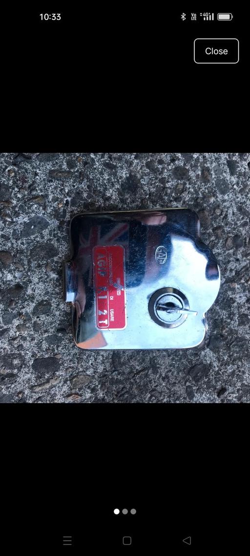  — Lambretta lockable fuel cover