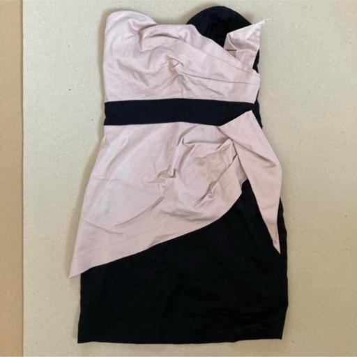  — Vintage Y2K Pink Black Tank Top Size UK8 S