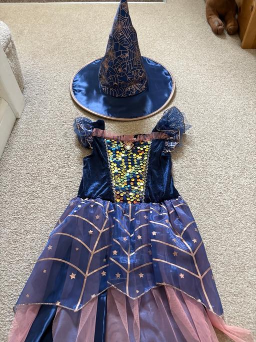  — Halloween Witch Costume & Hat