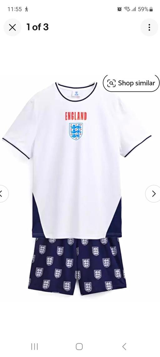  — ENGLAND PYJAMAS XXL BRAND NEW WITH TAGS!