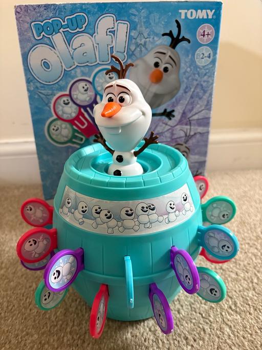  — Pop-up Olaf Game