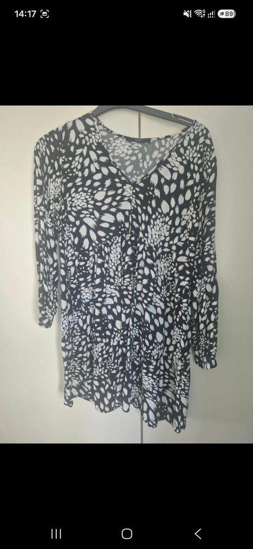 — ladies casual patrerned dress
