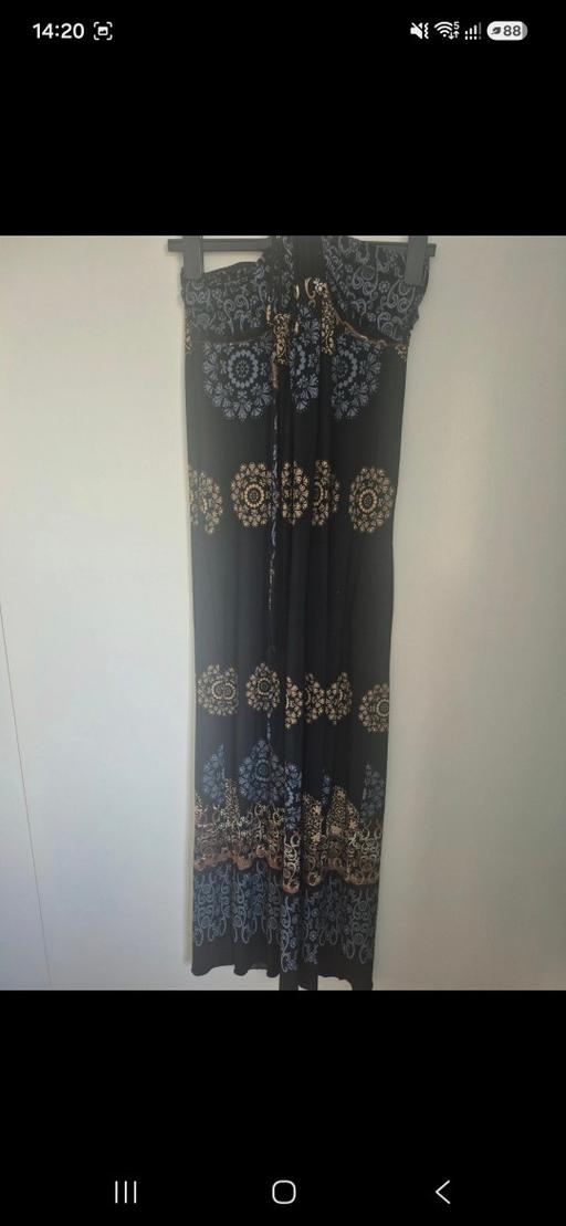 — ladies halterneck dress