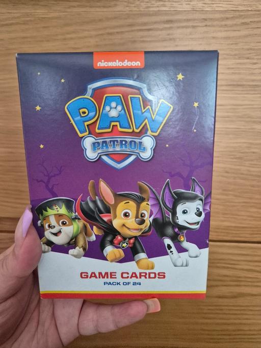  — new Paw Patrol Halloween Card Game
