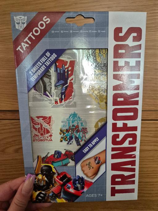 — new Transformers Tattoos