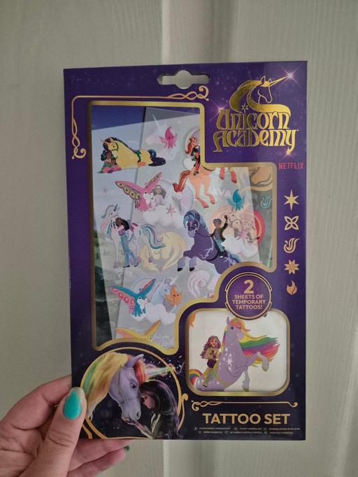  — new Unicorn Academy Tattoos