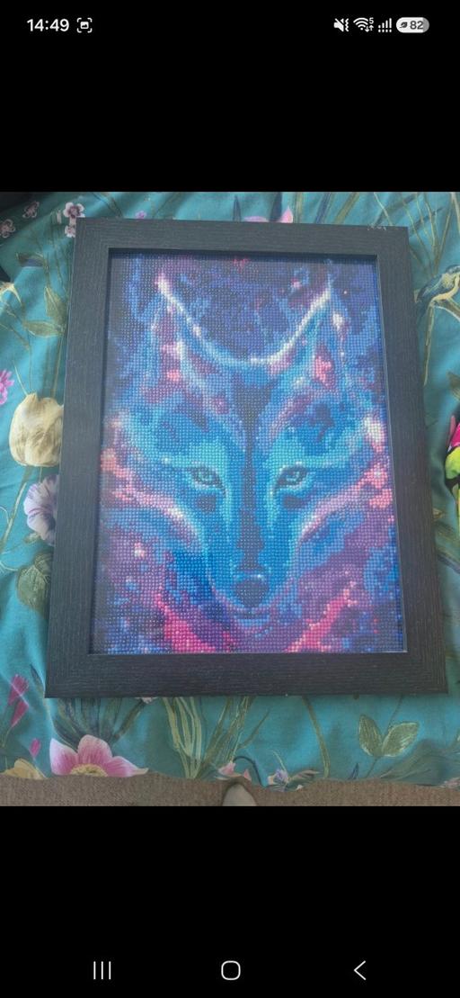  — Astrowolf Diamond Art Wall Decor