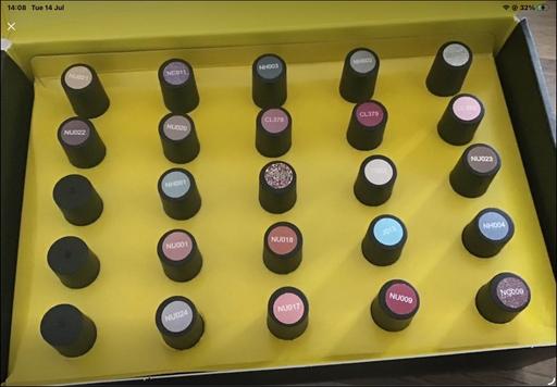  — Laguna Moon Gel polish box