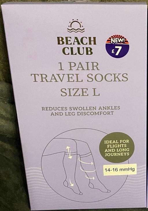  — Travel socks size large or xl