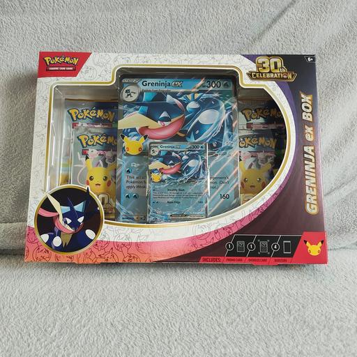  — Pokémon 30th Anniversary Greninja Ex Box