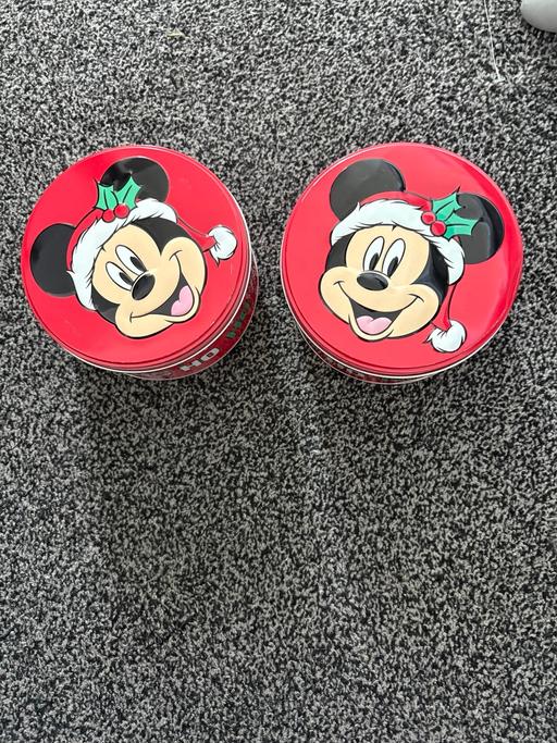 — X2 Disney tins