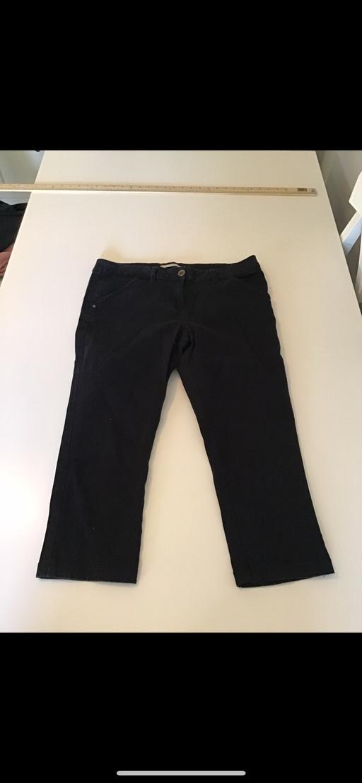  — George Black cropped Jeans - Size 12