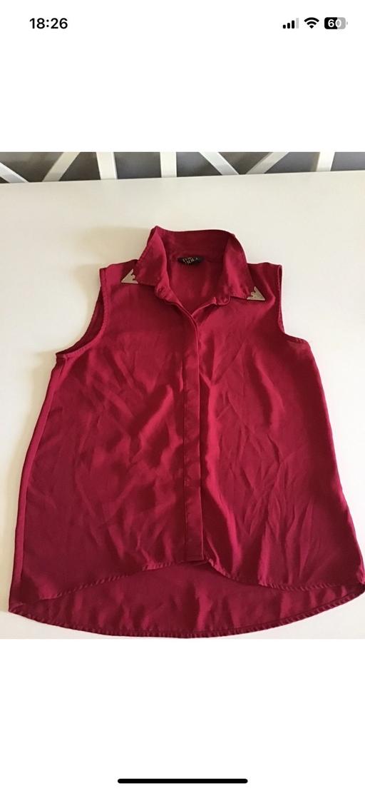  — Tokyo Doll Sleeveless Blouse  - Size 10