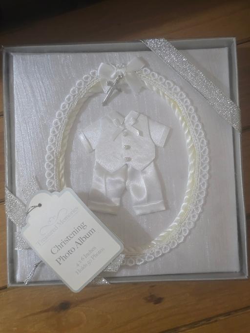  — NEW Baby boys christening album
