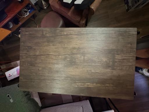 — Dark Oak-Effect Desk