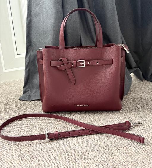  — Michael Kors Emilia bag Oxblood Leather bag