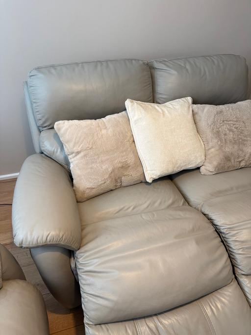  — 2 x 2 seater electric recliner sofas
