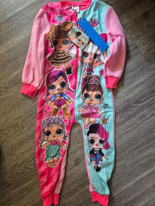  — new Girls LOL Surprise Fleece Onesie