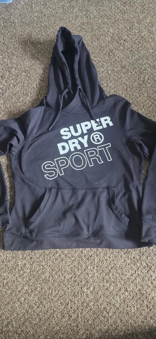  — VGC Womens Superdry Sport Hoodie UK12 RRP £75